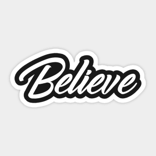 believe Sticker